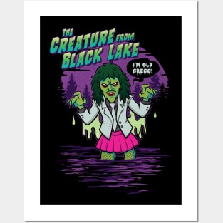 The Creature From Black Lake Posters and Art